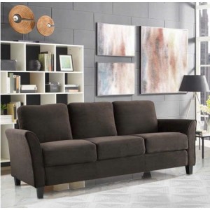 Life Coffee : Ghế Sofa Băng + Vải Màu Cà Phê